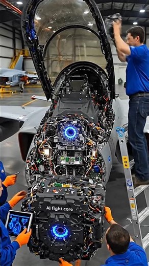 Retired Jet Turned Into AI Killer Drone 🤖🔥