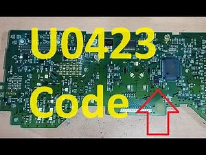 Causes and Fixes U0423 Code: Invalid Data Received from Instrument Panel Cluster Control Module IPC