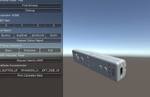 wiiリモコンやバランスボードをunityで使う