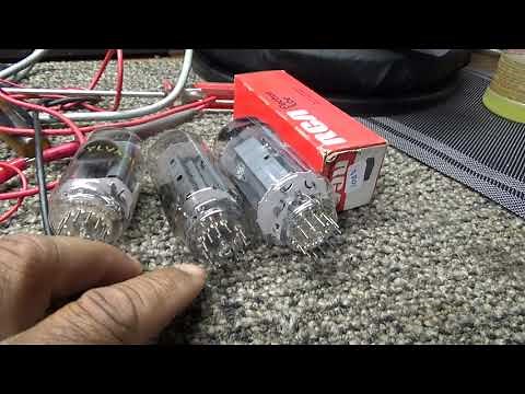 M-2057 GE / Maco tube HD 8950 on the Palomar 90a 1 tube tester