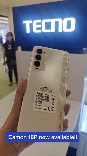 Discover the Latest Camon18P at TECNO Kiosk and Concept Stores