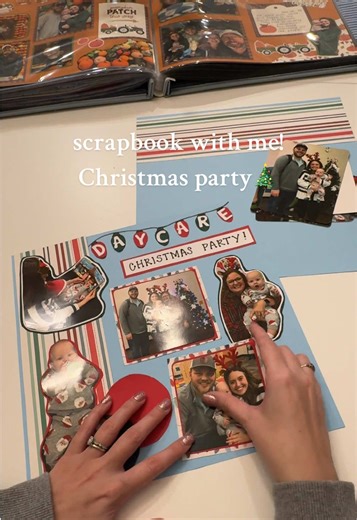 Cozy Late Night Scrapbooking for Christmas