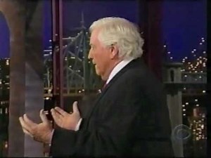 Merv Griffin Intro on Late Show, January 8, 2003