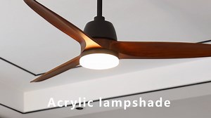 Watch Ceiling Fans with Lights and Remote- 56 Inch for Indoor on Amazon Live