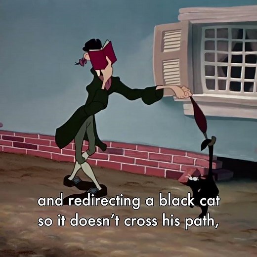 Did You Catch This in "The Adventures of Ichabod and Mr. Toad?" #movietrivia #moviefacts