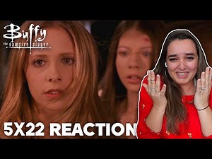 *BEST FINALE EVER?!* BUFFY THE VAMPIRE SLAYER 5x22 REACTION l The Gift