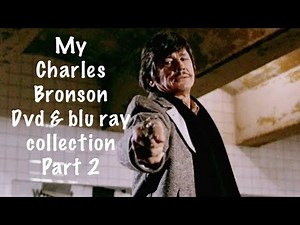 My (Updated) Charles Bronson Dvd & Blu ray collection Part 2 & books.