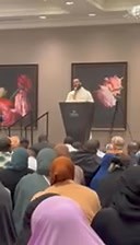 Someone captured a portion of the Eid khutbah!! The Prophet used to encourage the men and women to give Sadaqah on Eid. Alhamdulilah today is Friday the Eid of week!!! Please continue to support your local masajid by donating. Our cashapp is $Rawdahislamiccenter and our Zelle is 302 766-5389 And our PayPal is Rawdahislamiccenterofdelaware@gmail.com Don’t forget to join me tonight at 6pm. for our state of the ummah address. | Shadeed Muhammad/Rawdah Admin