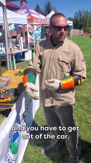 It's Public Power Week! Check out Longmont Power & Communications Rhythm at Roosevelt display showing the importance of electrical safety. Do you know what to do if you encounter a downed power line? | City of Longmont, Colorado Government