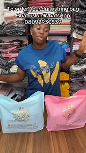 35 reactions · 7 comments | Branded drawstring bag: medium size :...