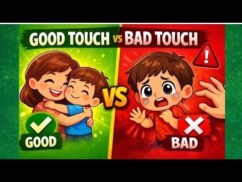 Good Touch vs Bad Touch for Kids | Body Safety Rules for Toddlers