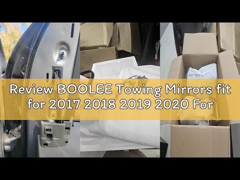 Review BOOLEE Towing Mirrors fit for 2017 2018 2019 2020 Ford F250 F350 F450 F550 Super Duty Turn Si