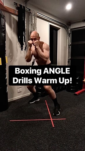 Boxing ANGLE Drills Warm Up! 👊🐉🔥 #shorts #boxing #fitover50