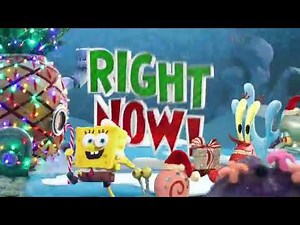 It's a SpongeBob Christmas starts right now Spot (Nickelodeon U.S.)