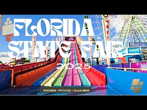 Florida State Fair 2025- See all the Rides, Food, and Games at the World's Best Carnival Midway!