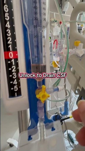 Let's drain an EVD (External Ventricular Drain) with Nurse Jamila @jooj_tiya #nursing #nurse
