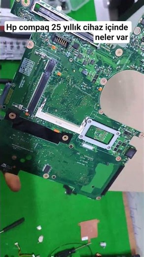 Hp compaq nc6120 model laptop sökme ve içinden çıkanlar bga oran geri dönüşüm #shortsvideo #hp