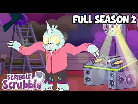 Every Single Season 2 Episode | Crayola Scribble Scrubbies | Cartoons for Kids
