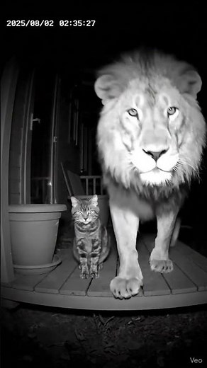 CCTV Caught a Lion Doing THIS 😂 | Funniest Wildlife Moment Ever!