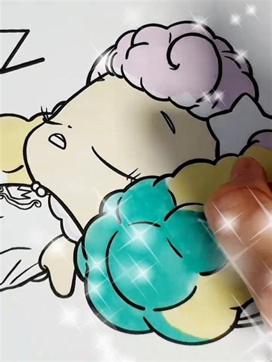 🔼Full버젼🔼 티니핑 복습! 새콤달콤 캐치 티니핑 쿨쿨 포실핑 색칠하기✨️ Princess catch teenieping coloring #티니핑색칠 #캐치티니핑 #티니핑색칠놀이