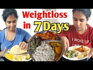 ♦️7 Days weightloss challenge🔥Task 1 completed ✔️ My diet foods & My Result 🥰
