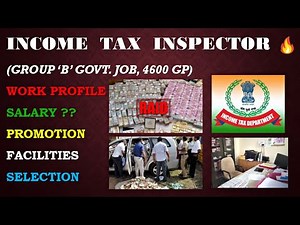 Income Tax Inspector Job Profile🔥 | Salary 🤑| Promotion👨‍💼| Facilities🚘 | Posting
