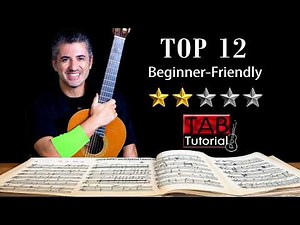 🔥Top 12 Easy Fingerstyle Guitar Songs for Beginners | Acoustic Guitar Tutorial + TAB