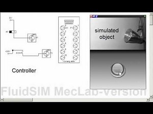 FluidSim controlled EasyVeep model Nr.1