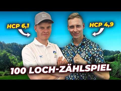 We played 100 holes for an official handicap! (brutal)