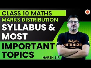 Class 10 Maths Marks Distribution | Syllabus & Most Important Topics | CBSE 2023 ‪@Vedantu9_10‬