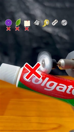 Colgate Vs plastic tape #experiment