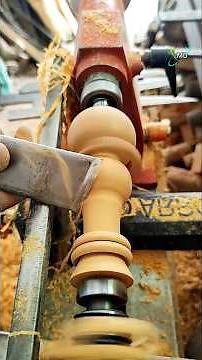 How to Do Wood Turning | Amazing Wood Art Making Process