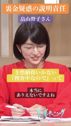 派閥をめぐる裏金疑惑について、自民党の2派閥に強制捜査が入りました。畠山澄子さんは、疑惑を持たれている政治家の態度に「全然納得がいかない」と憤りました。 #サンデーモーニング #関口宏 #畠山澄子 #裏金疑惑 #自民党 #安倍派 #二階派 #強制捜査
