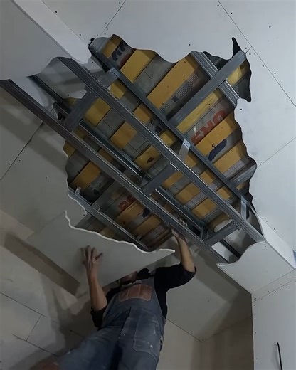 120K views · 323 reactions | Making a Loft Ceiling from Unusual Materials | DIY & Crafts | Facebook