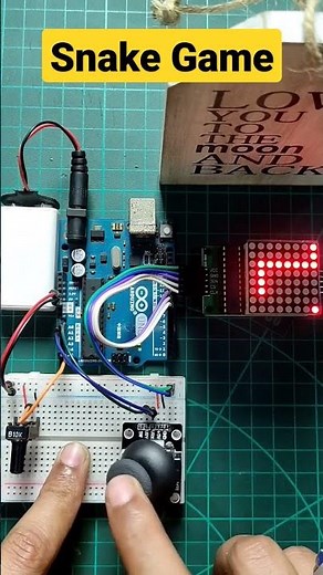 Arduino Snake Game using 8x8 Dot Matrix LED Display
