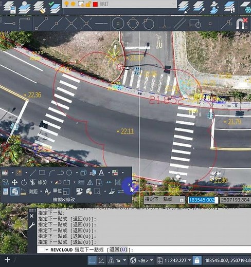 revcloud建立修訂雲形線