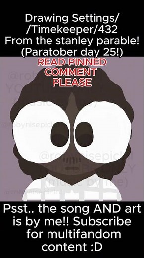 Paratober day 24!!!! #thestanleyparable #tsp #gaming #art #viral #fyp #artist #musicproducer #music
