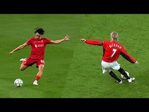 Arnold vs Beckham inch perfect Crosses