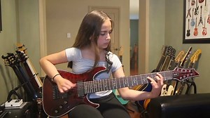 2.3K views · 74 reactions | An excerpt of "Four Lights" (Periphery) guitar cover made by the talented Anastasia B - Guitarist (13 years old guitarist), Watch the complete video here: https://youtu.be/CFUpH1d0Pgw https://neuraldsp.com | Neural DSP | Facebook