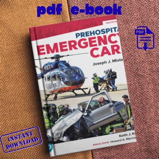 Prehospital Emergency Care 12th Edition | INSTANT Download - Etsy