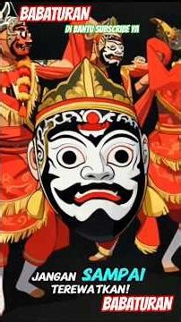 tari topeng seni budaya Indonesia #viral #animasi #permainanmendidik #senibudayanusantara