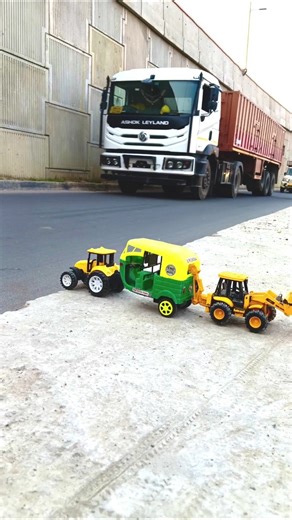 Remote Control Jcb And Dumper Truck Unboxing And Testing Short Video