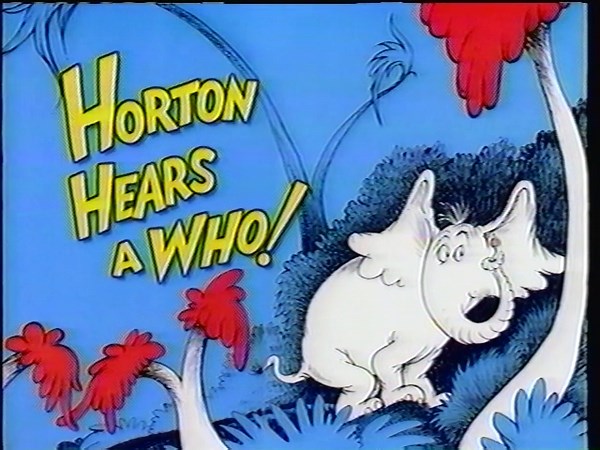 Dr. Seuss Video Classics: Horton Hears a Who! - 1992 VHS