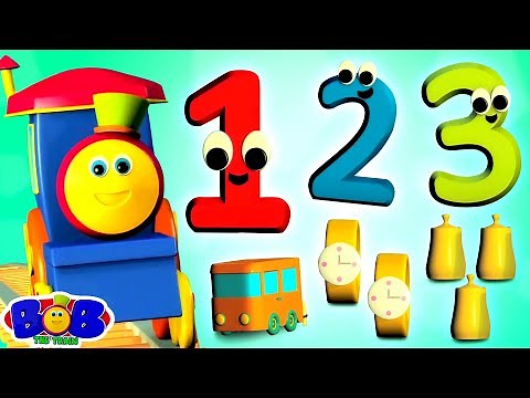 Numbers Song + More Learning Videos & Rhymes for Kids with Bob The Train