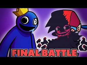 FRIDAY NIGHT FUNKIN' mod EVIL Boyfriend VS Blue FINAL BATTLE