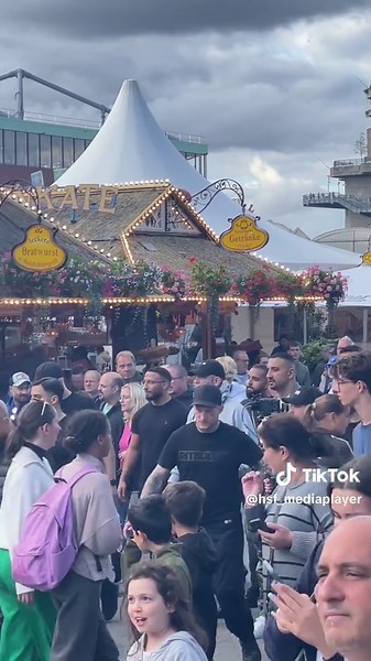 Montana Black auf dem Hamburger Dom: Ein unerwartetes Treffen