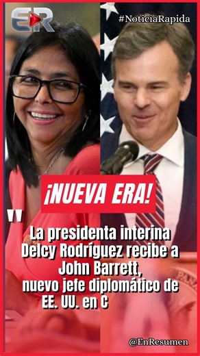 VENEZUELA Y EE. UU. SELLAN SU NUEVA ALIANZA #Ultimahora #shorts