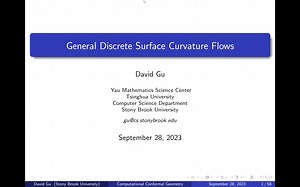 General Discrete Surface Curvature Flows