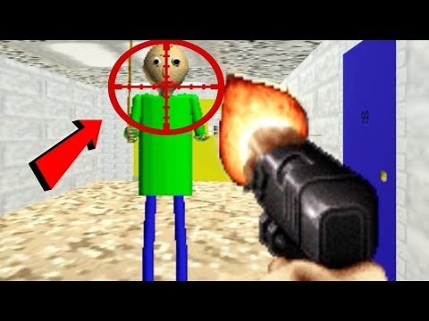 BALDI SHOOTER! | Baldis Basics in Education and Learning (Mod)