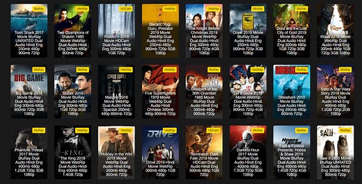 mkvCinemas 2020 : 300mb hollywood hindi dubbed movies download